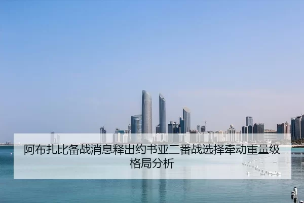 阿布扎比备战消息释出约书亚二番战选择牵动重量级格局分析